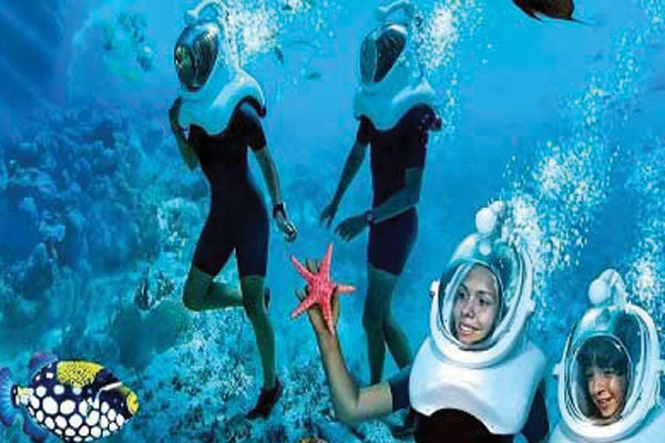 #1 of Top 11 Water Sports in the Andaman Islands: Underwater Sea Walking